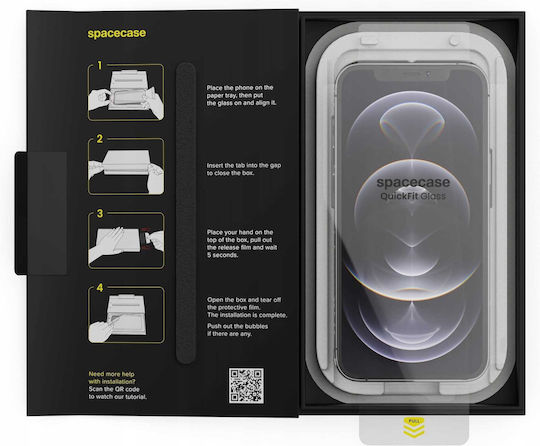 Spacecase Tempered Glass 2τμχ (iPhone 12 Pro Max )