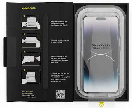 Spacecase Tempered Glass 2buc (iPhone 14 Pro Max)