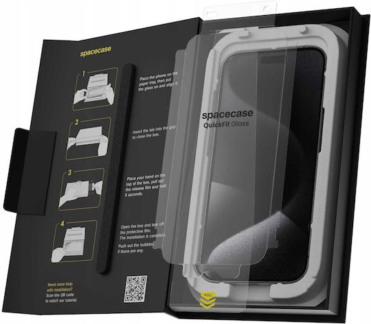 Spacecase Tempered Glass 2buc (iPhone 15 Pro Max)