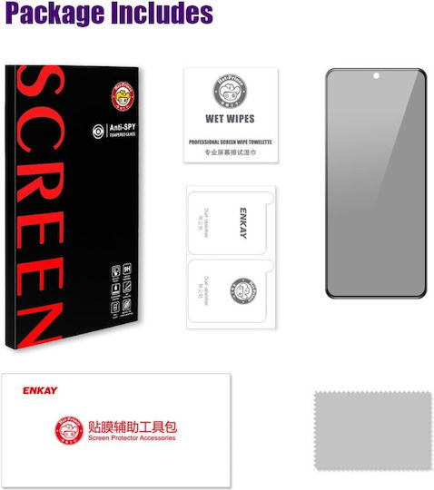 Full Face Tempered Glass Μαύρο (Oppo A60 )
