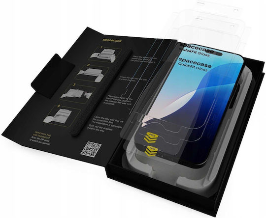 Spacecase 0.33mm Tempered Glass 2τμχ (iPhone 17 Pro Max / iPhone 16 Pro Max)