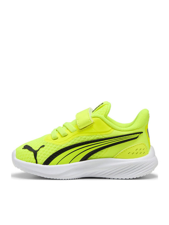 Fun Racer Αθλητικά Παιδικά Παπούτσια Running με Σκρατς Κίτρινα