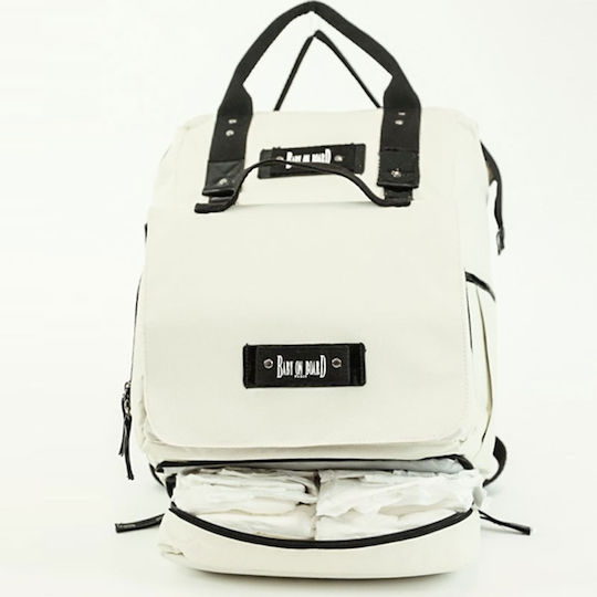 Baby on Board Diaper Bag Beige 27x16x44cm.