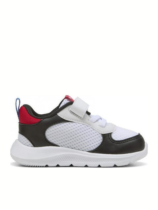 Fun Racer 2 Kids Sneakers with Scratch White