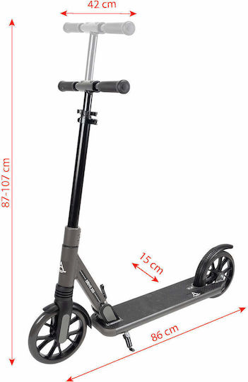 Action One Kids 2-wheel Foldable Scooter Prodigy Gray