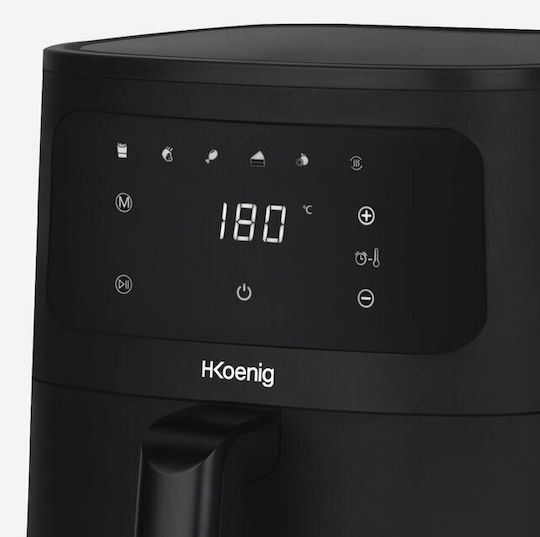 HKoenig Air Fryer 8lt Μαύρο