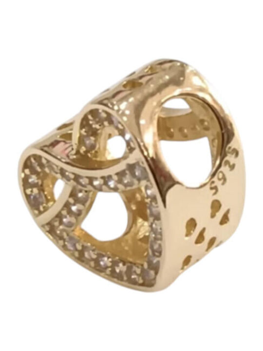 Kalliopi Silver Charm από Επιχρυσωμένο Ασήμι Kalliopi Silver Charm από Επιχρυσωμένο Ασήμι