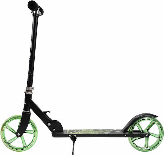 Action One Kinderroller Klappbar 2-Rad Schwarz
