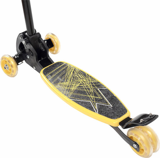 Action One Kids 4-wheel Foldable Scooter Rookie Yellow