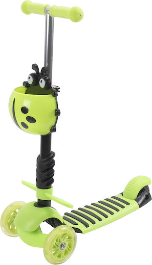 Action One Kids 3-wheel Scooter Seat Smart Kid 5 In 1 Green