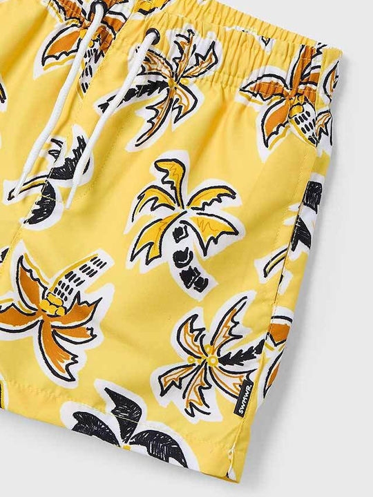 Mayoral Kids Swimwear Swim Shorts Yellow