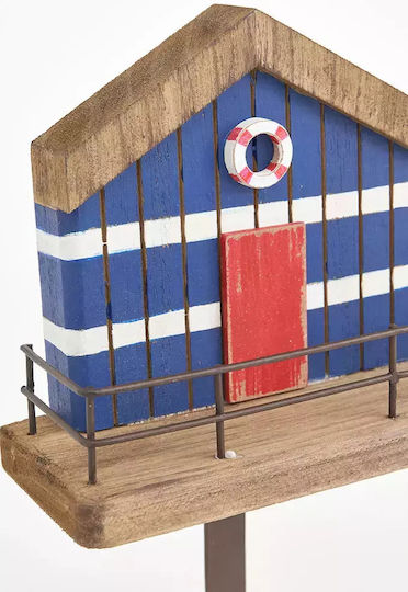 Wandhalterung Fischhütte Hölzernes D7616 15x24cm