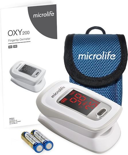 Microlife Oxy 200 Finger Pulse Oximeter White