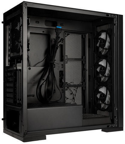 Kolink Unity Meshbay ARGB Геймърско Midi Tower Компютърна Кутия със Страничен Прозорец Черен