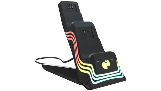 Încărcător Dual Pdp Afterglow Wave Negru Xbox