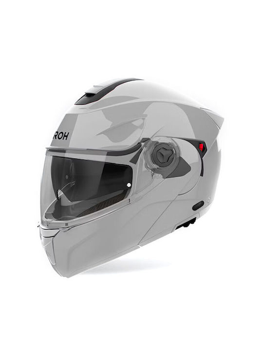 Airoh Specktre Cement grey gloss Motorcycle Helmet Flip-Up ECE 22.06 with Pinlock and Sunvisor AIR000KRA434