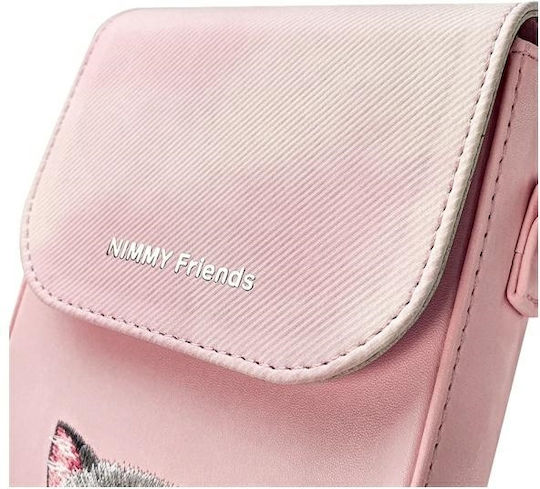 Nimmy Phone Bag Pink Big Eyed Pet 2.0 Cat