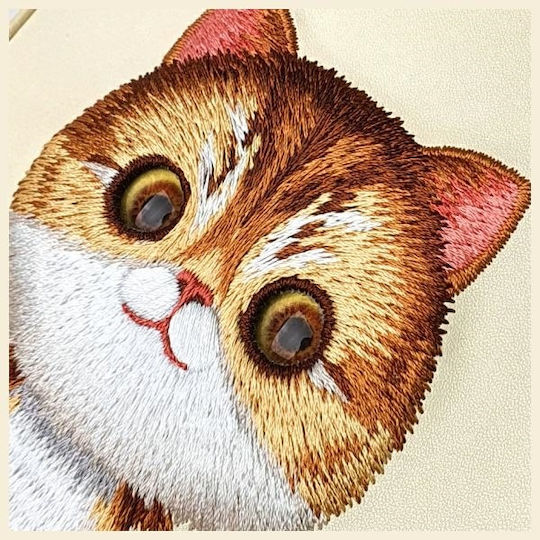 Nimmy Phone Bag Khaki Big Eyed Pet 2.0 Cat