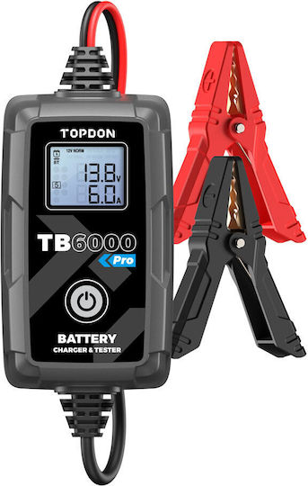 Topdon TB6000Pro Car Battery Charger & Maintainer 6/12V