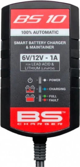 BS Φορτιστής Μπαταρίας Αυτοκινήτου 6/12V BS10 1000mΑ