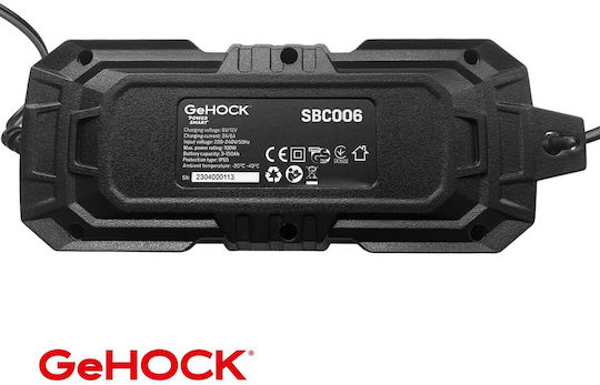 GeHock Încărcător & Întreținător Baterie Auto 12V 6A 100W