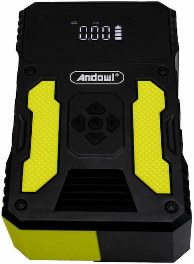 Andowl Qxd656 Portable Car Battery Jump Starter 15000mAh with USB / Pump / Φακό / Power Bank