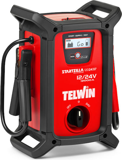 Telwin Startzilla 12024 XT Tragbar Auto-Starthilfe 40000mAh 12/24V
