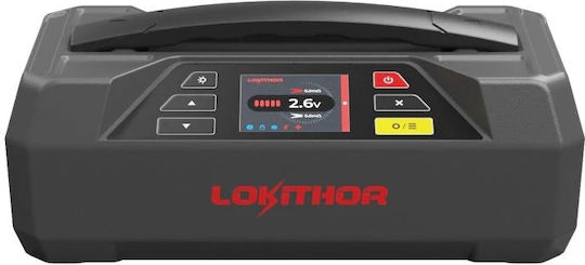 Lokithor Εκκινητής-Φορτιστής Μπαταρίας Αυτοκινήτου 6/12V με Power Bank / USB 4250A