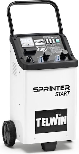 Telwin Sprinter 3000 Car Battery Jump Starter & Charger 12/24V 12/24V 829390