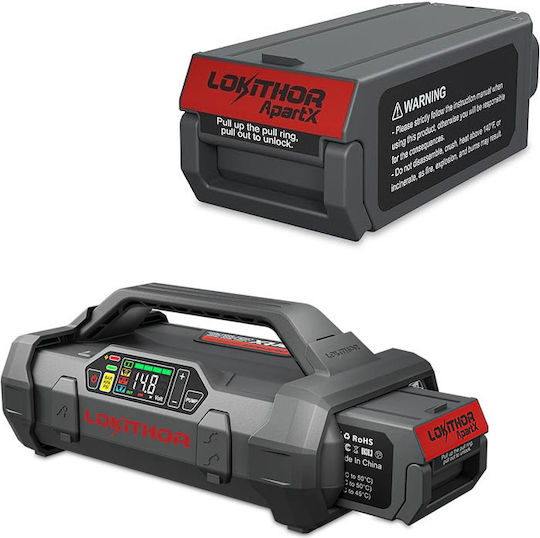 Lokithor ApartX Replacement Car Battery Jump Starter 3000A with Flashlight USB Pump Power Bank 12V 1500Ah
