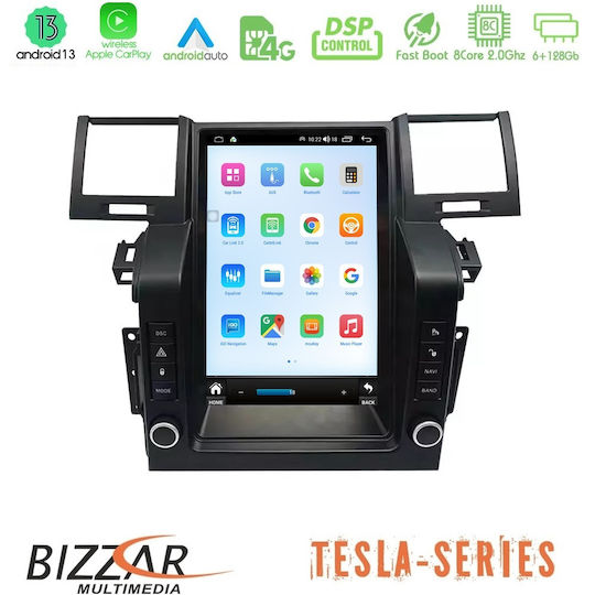 Bizzar Автомобилна Аудио Система (Блутут/USB/WiFi/GPS/Apple-Carplay/Android-Auto) с Тъчскрийн 12.1"