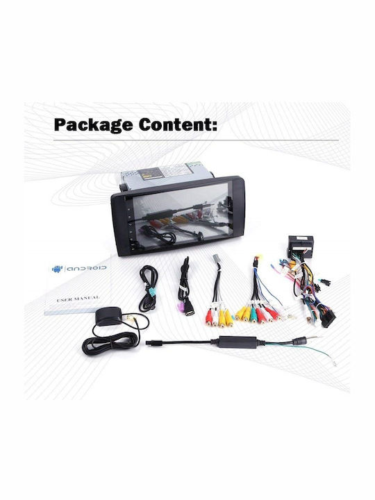 Ηχοσύστημα Αυτοκινήτου 2DIN (Bluetooth/USB/WiFi/GPS/Apple-Carplay/Android-Auto/CD)