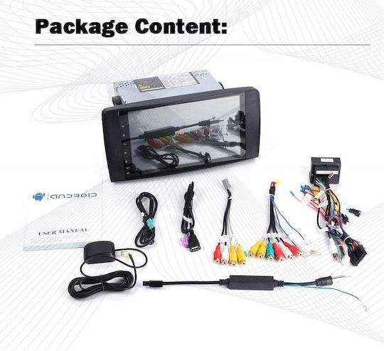 Ηχοσύστημα Αυτοκινήτου 2DIN (Bluetooth/USB/WiFi/GPS/Apple-Carplay/Android-Auto/CD)