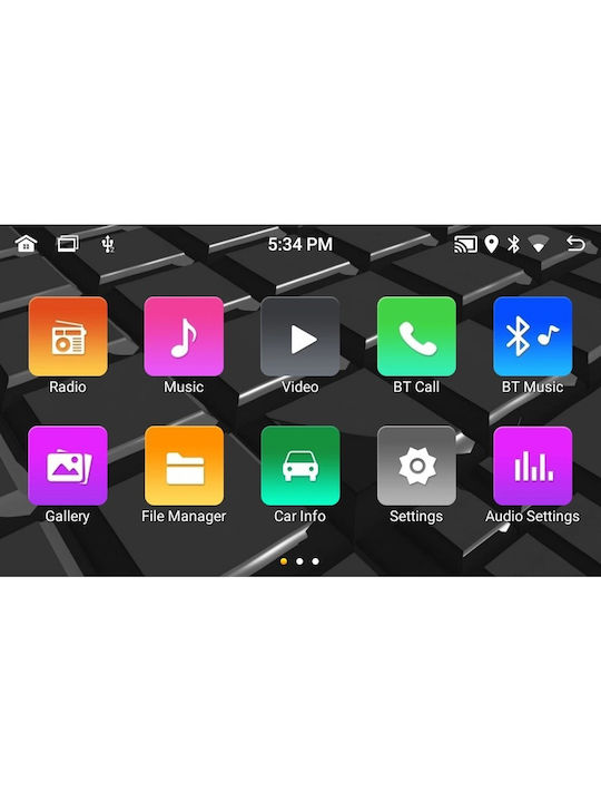 Digital IQ Auto-Audiosystem für Peugeot 3008 / Experte Citroen Berlingo 2009-2016 (Bluetooth/USB/AUX/WiFi/GPS/Apple-Carplay/Android-Auto) mit Touchscreen 7"