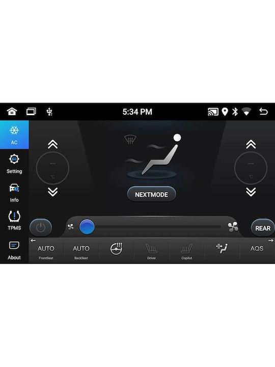 Digital IQ Car Audio System for Renault Megane 2008-2015 (Bluetooth/USB/AUX/WiFi/GPS/Apple-Carplay/Android-Auto) with Touch Screen 7"