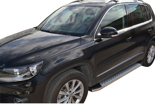 GroupAK Σκαλοπάτια Αυτοκινήτου 4x4 για Volkswagen Tiguan 2τμχ