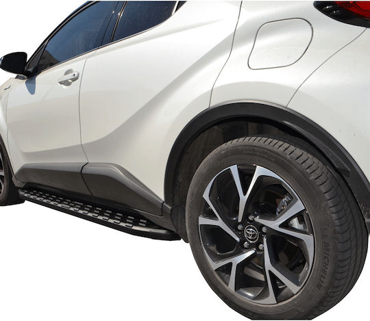 GroupAK Ska 241BL Σκαλοπάτια Αυτοκινήτου 4x4 για Toyota C-HR 2τμχ