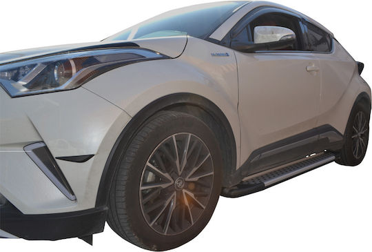 GroupAK 4x4 Car Side Steps for Toyota C-HR 2pcs