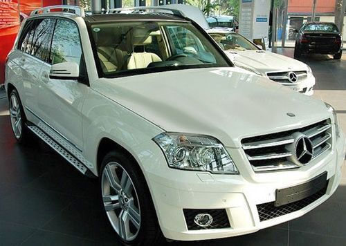 Auto-Trittbretter 4x4 für Mercedes-Benz GLK X204 2008+ 2Stück