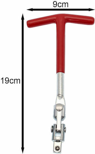 Spark Plug Wrench Swivel with Sockets 16mm and 21mm