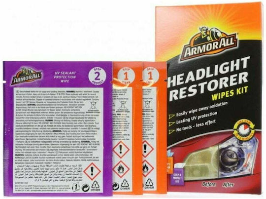 Armor All Pads Restoration of Car Headlights 3pcs