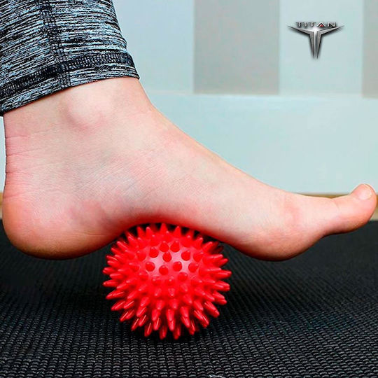 Johns 23937 Balls Massage 8cm 0.15kg in Red Color