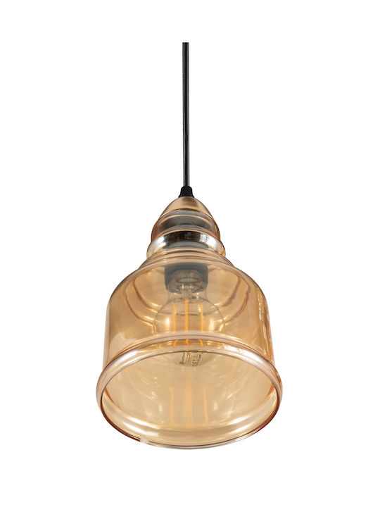 ARlight Hanging Ceiling Light Honey Ball with E27 Socket 15x20cm