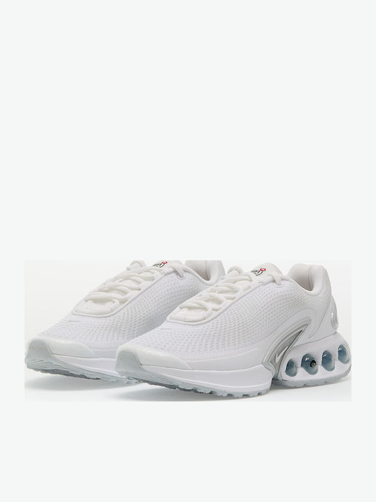 Air Max DN Adidași Pentru Femei Albi / Alb-Alb-Argintiu Metalizat