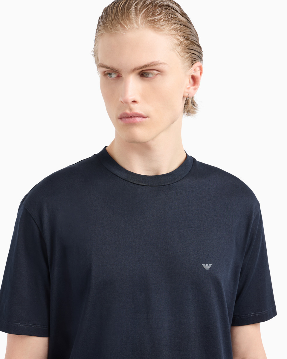 Tシャツ・カットソー EMPORIO ARMANI Men T-shirt Blue EM000983AF13669 UB118 Emporio Armani T-shirt Blue EM000983AF13669-UB118 | Skroutz.mt