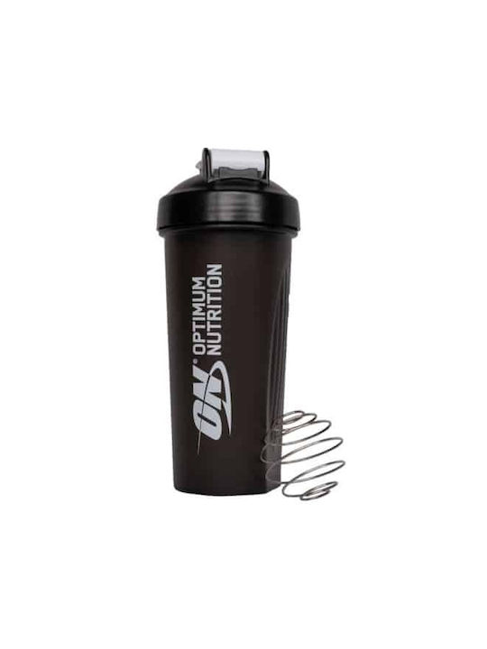 Optimum Nutrition Shaker Πρωτεΐνης 700ml Πλαστικό Μαύρο
