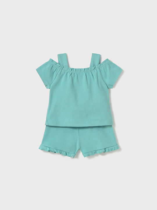 Mayoral Kids' Set with Shorts Summer 2pcs Blue