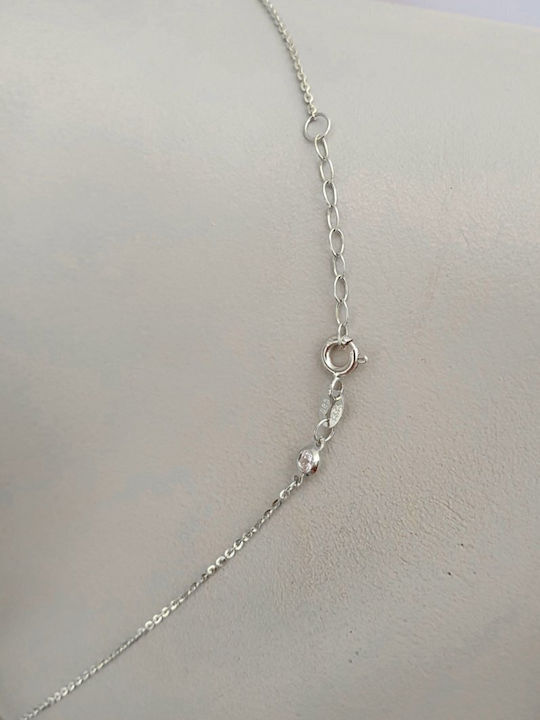 Papadopoulos Gold Колие от Бяло злато 14K