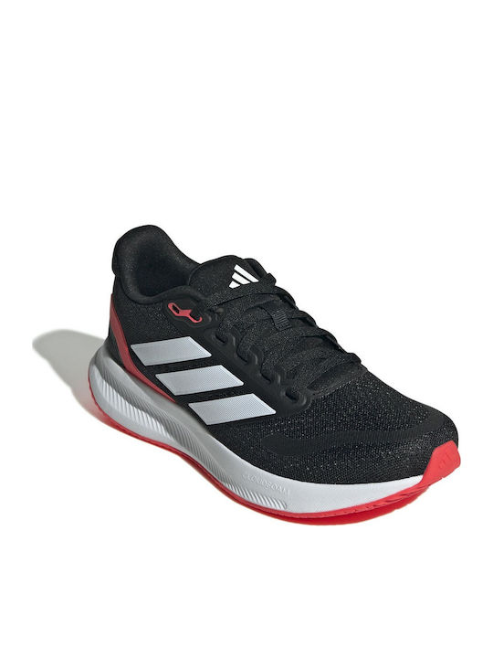 Runfalcon 5 K Αθλητικά Παιδικά Παπούτσια Running με Κορδόνια Μαύρα