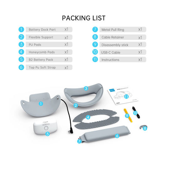 Bobovr P4s Upgrade-Kit Pico 4 Ultra & Ultra Enterprise